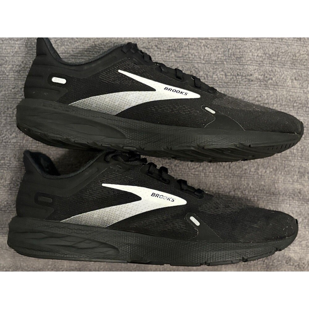 Brooks Launch 9 Shoes Mens Size 10 Black Running Athletic Sneakers 1103861D048